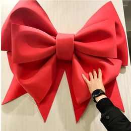 Party Decoration Christmas Tree Year Prop Big Bow EVA Shop Display Wedding Festivity Occasion DIY