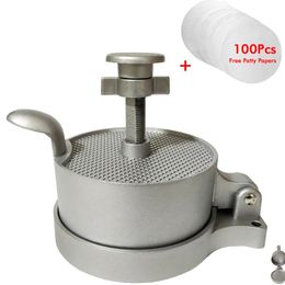 Hamburger Makers Burger Presses With 100 Patty PapersKit NonStick Easy Clean Meat Tools 240103