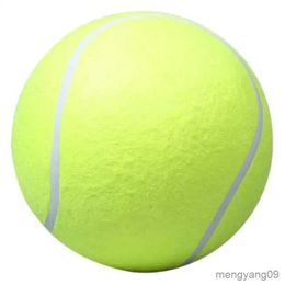 Dog Toys Chews 7/8/9.5Inch Dog Tennis Ball Giant Pet Toys for Dog Chewing Toy Signature Mega Jumbo Kids Ball Training Supplies Dropship Plush