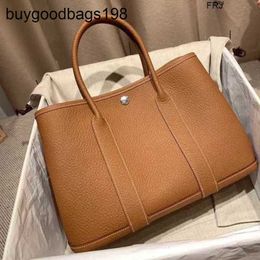 Designer Garden Party Bags All Manual Wax Line Bag Togo Cowhide Business Hand Commuter Womens Tote Have Logo Cnp3