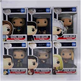 Action Toy Figures Pop 261 262 263 264 265 266 Friends Ross Rachel T230607 Drop Delivery Toys Gifts Dhnlk