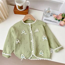 Jackets Fashion Dongdaemun Korean Autumn Outerwear Hooded Thickening Sweater Cardigan Casual Clothes For Children From 2 To 8 Years