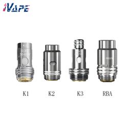 Smoant K Replacement Mesh Coil K1 K3 for Pasito II/Knight 80 Kit Multiple Resistances 0.3ohm/0.4ohm/0.6ohm and RBA Option 3pcs/pack