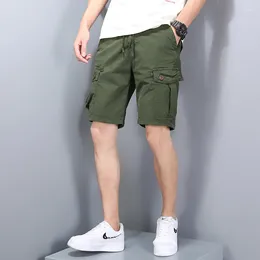 Men's Shorts 2024 Military Cargo Summer Army Tactical Joggers Men Loose Work Casual Cotton Short Pants Man Plus Size 6XL