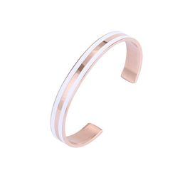 2021 mens designer Jewellery bangles bracelet for women titanium steel silver rose gold opening lovers charm party custom wristban2857333