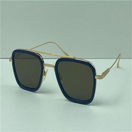 Man sunglasses Fashion design sunglasses 006 square simple frames vintage pop style uv 400 protective outdoor top eyewear220r