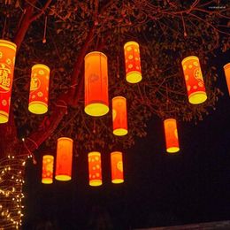 Strings Firecracker Lights Chinese Style Electronic Spring Festival String Light Waterproof LED Year Hanging Lantern