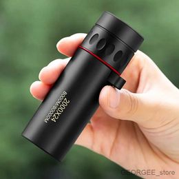 Monoculars Mini Pocket Monocular Scope Zoom Telescope Handy Optics Scope for Outdoor Camping Hiking Traveling Hunting Compact Rifle