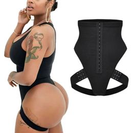 Women's Corsets Tummy Trainer With Butt Lift Waist Trainer Open Bust Tummy Control Shapewear Shapers Tight Waist Shaping Pants 240104
