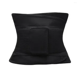 Waist Support Unisex Black Corset Body Shaper Casual Four Seasons Adult Cincher Trimmer With Sticker For Women