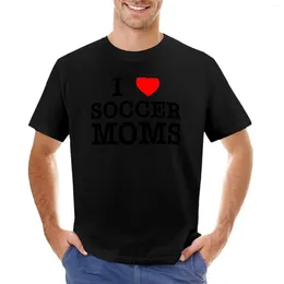Men's Polos I Love Soccer Moms - Gift For Lover T-Shirt Edition T Shirt Oversized Men