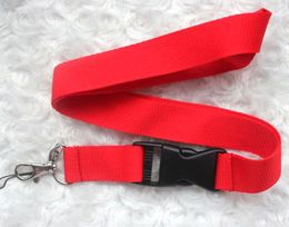 Whole 10 pcs Popular Solid Colour Mobile phone Lanyard Removable Key Chains Badge Pendant Party Gift Favours S0098361232