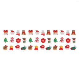 Nail Gel Animal Patterns 3 Bags Art Decorations Set Christmas Manicure Decorative Ornaments For Salon