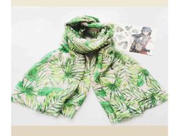 VISROVER Long Summer Ladies 2021 Fashion Silk Scarves Viscose Shawl Tropical Print With Tassel Beach Scarf5165462