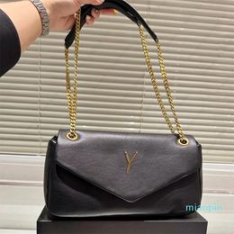 Quality Shoulder Bags Designers High Woman Fashion Bag Luxury Real Leather Designer Messenger Cross Body With Chain Purse