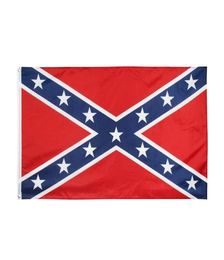 Direct Factory Whole 3x5Fts Confederate Flag Dixie South Alliance Civil War American Historic Banner 90x150cm3766672
