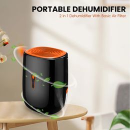 Household mini dehumidifier electric Moisture Absorber basement Desiccant machine air dryer dehumidifiers baseroom EU plug 220V 240104