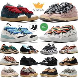 lavinaas 2024 designer shoes mesh woven Lace-up shoes casual trainers style leather lavinsly sneakers mens womens in nappa calfskin