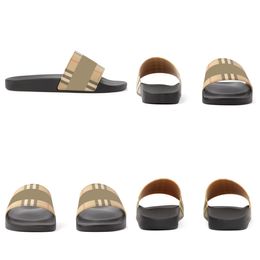 maschile femminile ubber sandalo mulo slide designer slipper all'aperto vintage tartan tira cucine da spiaggia controlla scarpe piatta casual sandale da viaggio estate vetrini