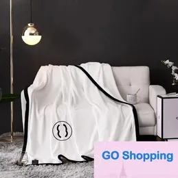 Top Blankets Designer Blanket Letter Printing Air Conditioning Cover Blanket Travel Bath Towel Soft Winter Wool Women's Shawl Blanket 150X200cm with gift box
