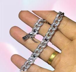 Tennis Tennis Bracelets Jewelry20 Style Sparkling Luxury Jewellery 925 Sterling Sier Mti Shape White Topaz Cz Diamond Gemstones Wome8267484