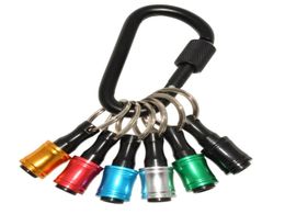6Pcs 14inch Hex Shank Screwdriver Bits Holder Extension Bar Drill Screw Adapter Quick Release Keychain 2204116296765