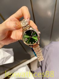 Luxury designer's high-quality rlx watches new solid steel belt women's minimalist mechanical wristwatch with bright dial star embellishments rlx Day Date wathces
