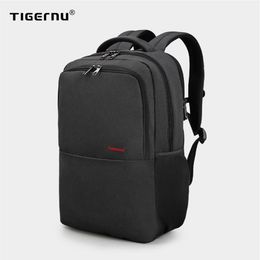 Backpack Men Waterproof Tigernu Casual Anti Theft 15 6inch Laptop Slim School Bags Male Travel Bagpack For Teenagers244q
