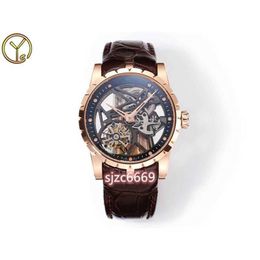 Roles Watch Automatic Movement Clean Factory YS RDDBEX0479 Diameter 45mm DBEX0577 size 42mm RDDBEX0393 size 42mm Equipped with RD505SQ manual winding tourbill