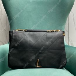 10A Designer Bag large Chain Bag 43CM Luxury Bag Handbag High Quality 10A Mirror quality Quilted Black Shoulder Bag Woman Crossbody