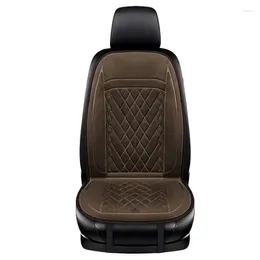 Car Seat Covers Heated Cover Chair With Smart Switch Anti-slip Pad For Vehicle SUV Sedan RV Seats Warmer Overheat Protection
