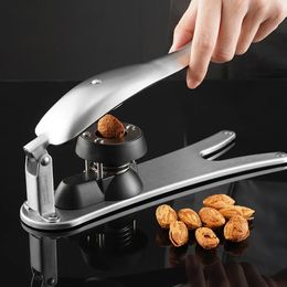 Chestnut Clip Nut Opener Cutter Gadgets 2 in 1 Quick Walnut Pliers 304 Stainless Steel Nutcracker Sheller Kitchen Tools Cutter 240105