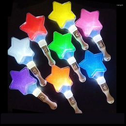 Party Decoration Star Fluorescent Rod Outdoor Concert Luminous Customised Atmosphere Props Children's Toys Glow In The Dark