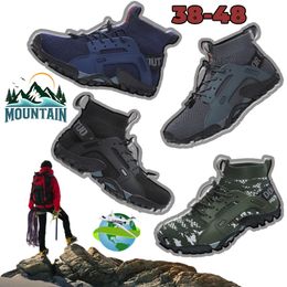 Designers shoes Walking Men Breathable Mans Womens Mountaineering Shoe Aantiskid Hiking Shoes Wear Resistant Training sneakers trainer runners Casual
