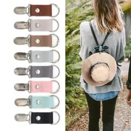 Berets Trendy Black Color Charm Gift Backpack Luggage Multi-functional Clip Hat Clips For Travel Handbag Duck Clasps