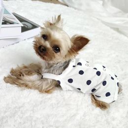 Dog Apparel Girl Clothes XS Summer Female Clothing Vest Yorkshire Terrier Maltese Bichon Poodle Schnauzer Pet Outfit Garment Costume