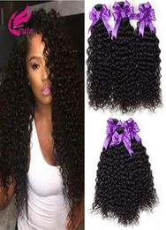 Chinese Mongolian Indian Hair Weave 3 Bundles Virgin Kinky Curly Human Hair Weave 100 Unprocessed Hair Weft Extensions Natural Bl4388770