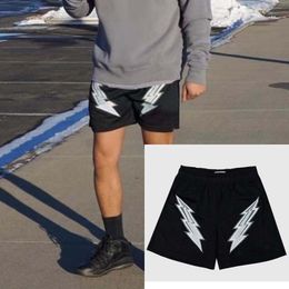 Mens shorts Pant Women Designer Reflective Nice Quality Shorts Casual Sports Pant Loose Oversize Style Drawstring Short Europe and America Fitness Cotton Pants