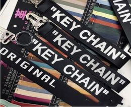 Selling 11 Style Colours Keychain Wild Canvas Phone Keychain Multi Wrist Camera Jeans Pendant Car Keychains Supply Whole3744151