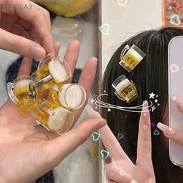 Hair Accessories Wind Fun Funny Beer Hairpin Personality Po Cute Simulation Girl Creative Clipped Side Bangs