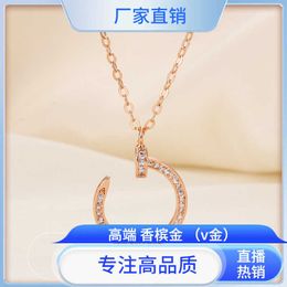 Designer Screw Pendant Necklace Love Series Fashion Luxury Jewelrys Carer Original Trendy 18K Gold Diamond for Women Men Necklace Silver Jewelry Necklaces X0YH