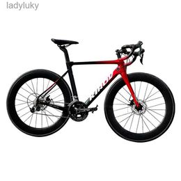 Bikes Carbon fiber road bicycle Hand brake integrated Professional racing bike for students adult Professional racing bike Very lightL240105