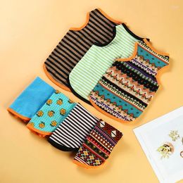 Dog Apparel Summer Cat Vest Cute Pet Clothing For Small Dogs Vests Thin Puppy T-shirt Cool Breathable Pug More Print Styles Pets Costume