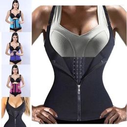 Women's Shapers Sweat Sauna Body Waist Trainer Slimming Vest Shapewear Weight Loss Shaper Corset