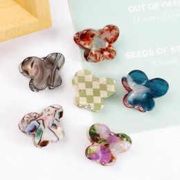 Hair Accessories 2pcs Fashion Acetate Butterfly Clips Mini Girls Barrettes Hairpin Korean Children's Gifts
