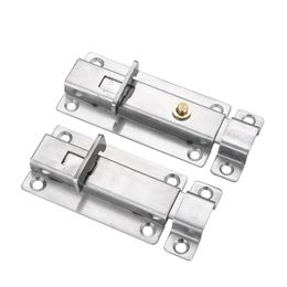 3/4inch Stainless Steel Spring Door Bolt Wooden Plastic Steel Window Lock Buckle Furniture Cabinet Latch DIY Household Hardware Part