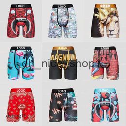 Underpants Psds Designer 3xl Mens Underwear Ps Ice Silk Breathable Printed Boxers with Package Plus Size New Men UA20