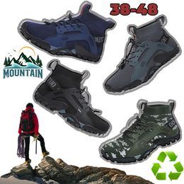 Designers shoes Walking Men Breathable Mans Womens Mountaineering Shoe Aantiskid Hiking Shoes Wear Resistant Training sneakers trainer runner Casual