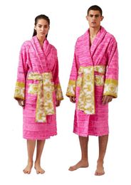 Mens Luxury classic cotton bathrobe men and women brand sleepwear kimono warm bath robes home wear unisex bathrobes one 462