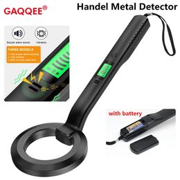 Professional Metal Detector Finder Handheld Adjustable High Sensitive Scanning Detector Metal Detector with Audible Shock Alarm 240105